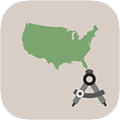 UTM Grid Ref Worker app store icon
