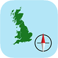 GB Grid Ref Compass app store icon