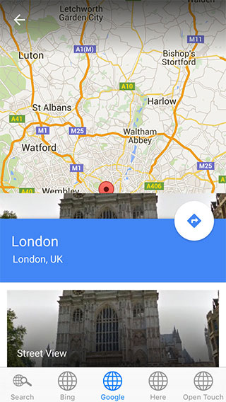 Many Maps Lite iPhone 5 App image