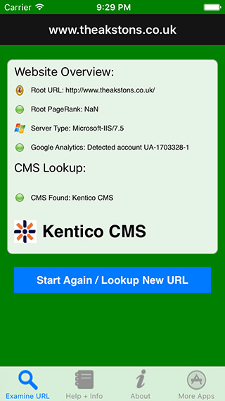 CMS Detect iPhone Phone App image 2