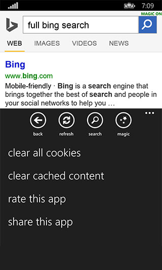 WebKit Browser Windows Phone App image 2