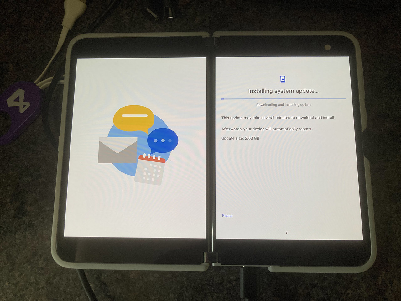 Microsoft Surface Duo - Installing System Update