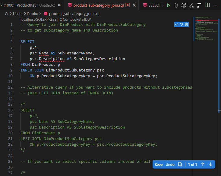 Created Query, with Errors