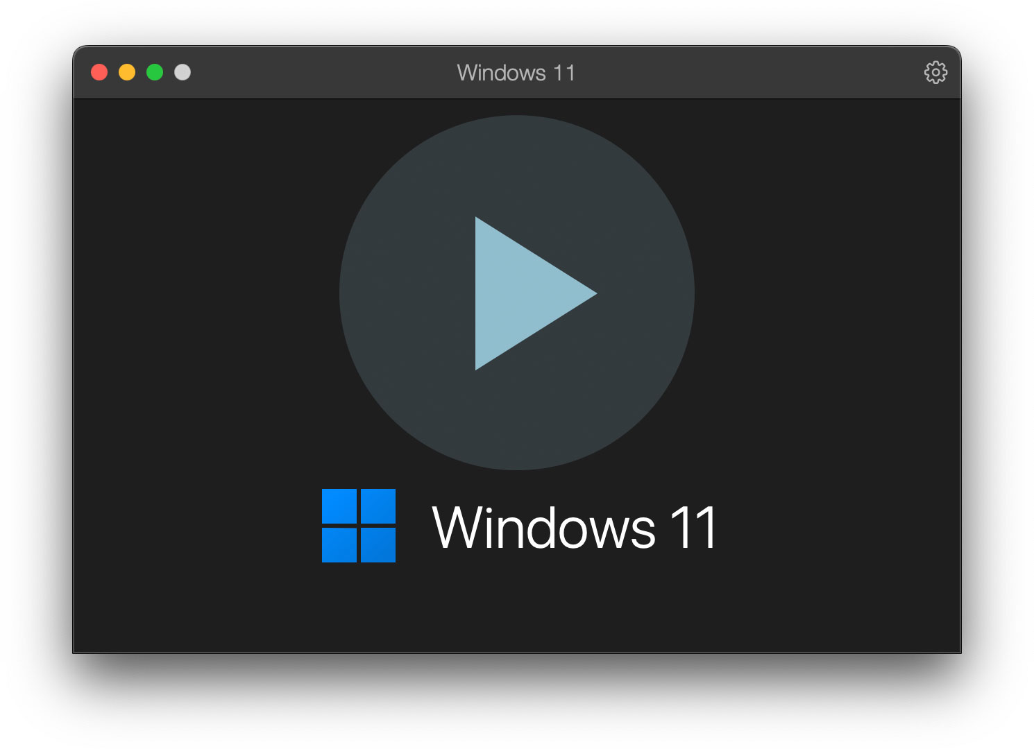 Windows 11 on Parallels Desktop - start button
