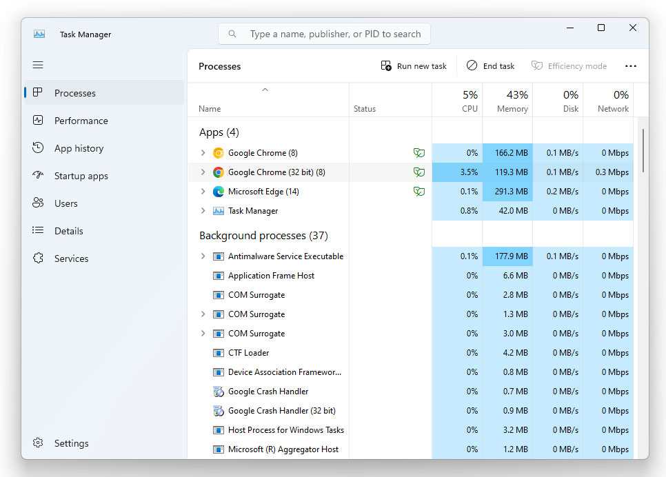 Windows Task Manager