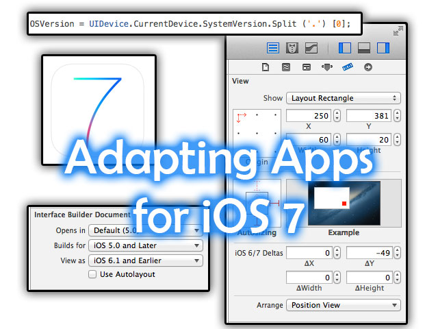 Adapting Apps for iOS 7